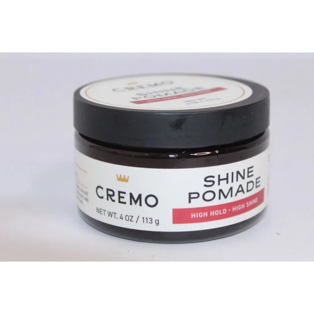 Cremo Shine Pomade High‎ Hold 4 oz. Classic Definition Slick Syles New Unopened